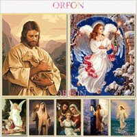 Tranh Sơn Dầu DIY Hình Đức Mẹ Maria