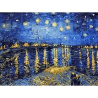 tranh sơn dầu số hóa, tranh vincent van gogh, treo phòng khách, phòng ngủ,..,decor