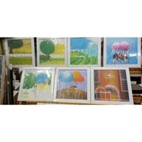 Tranh Sơn Dầu Trang Trí Tường (Giao Mẫu Ngẫu Nhiên)