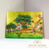 Tranh Sơn Mài Cầu Thê Húc