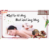 Tranh spa dưỡng sinh, tranh trang trí quán spa, tranh in theo yêu cầu, tranh phong thủy, tranh 3d bóc dán,tranh decal