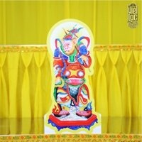 Tranh Tề Thiên Đại Thánh chất liệu nhựa xốp 40cm