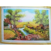 Tranh thêu 3d phong cảnh lv3196