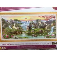 Tranh thêu 3d Phong cảnh lv3323