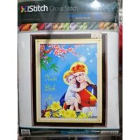 Tranh thêu chữ thập 3D Đức Mẹ Maria IST605