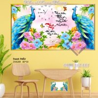 Tranh thêu Chữ thập Cha mẹ DV6289(80x50 cm) chưa thêu