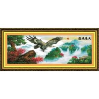 Tranh Thêu Chữ Thập Đại Triển Hồng Đồ 2504 (KHÁCH TỰ THÊU) KT:178X67CM