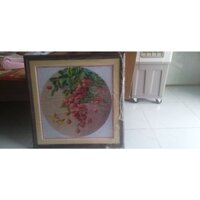 tranh thêu chữ thập đóng khung