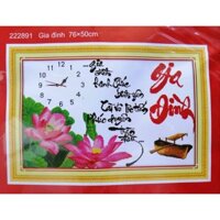 Tranh thêu chữ thập Gia đình 222891