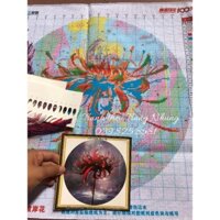 Tranh thêu chữ thập Hoa bỉ ngạn DX1056 50x50cm