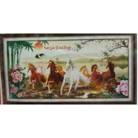 Tranh Thêu Chữ Thập Mã Đáo Thành Công 88836-93x49cm