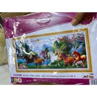 Tranh thêu chữ thập Mã Đáo Thành Công LV3529(84x43cm)