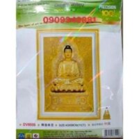 Tranh thêu Chữ thập Phật adi đà    Dream valley mẫu mới  DV6555(59*43 cm ) chưa thêu
