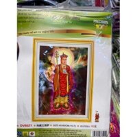 Tranh thêu Chữ thập PHẬT ĐỊA TẠNG BỒ TÁT   Dream valley mẫu mới  DV6521(45x60 cm) chưa thêu