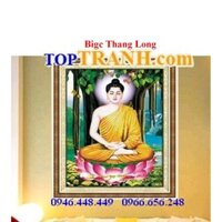 tranh thêu chữ thập Phật Thích Ca Mâu Ni A1131 chưa thêu