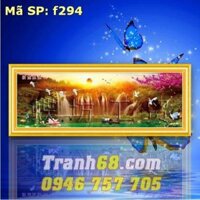 Tranh Thêu Chữ Thập TàI nguyên vô giá DLH-YF294