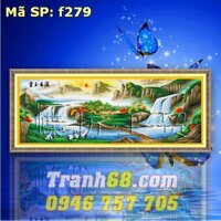 Tranh Thêu Chữ Thập TàI nguyên vô giá DLH-YF279