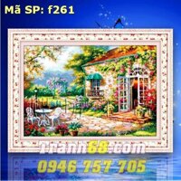 Tranh Thêu Chữ Thập Tổ ấm hành phúc DLH-YF261