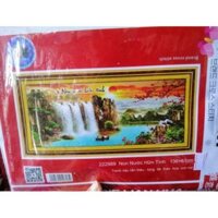 Tranh thêu chữ thập Tùng nghênh khách 3D 222989