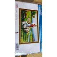 Tranh Thêu Chúa Chăn Chiên X8383 109x63 chưa thêu