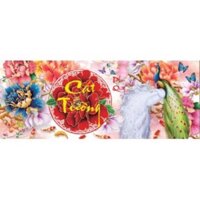 Tranh thêu đôi công - Phú Quý Cát Tường 53501 kt 139x62cm