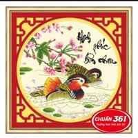 TRANH THÊU ĐÔI UYÊN ƯƠNG 53281