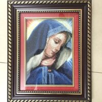 Tranh thêu đức mẹ Maria