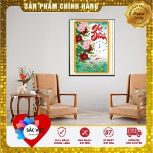 Tranh thêu gia đình - DLH-222875