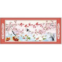 TRANH THÊU GIA HÒA VẠN SỰ HƯNG - 88920 - 67*33CM