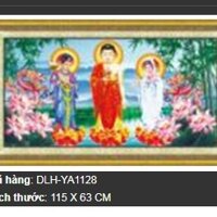 Tranh Thêu Mẫu Phật DLH-A1128