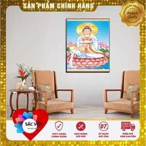 Tranh thêu phật bà quan âm - DLH-222906