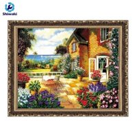 Tranh thêu ruy băng hoa, Bộ thêu ruy băng vui nhộn DIY may vá