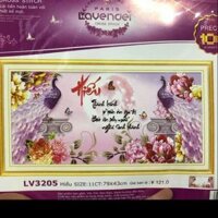Tranh thêu thư pháp chữ Hiếu LV3205