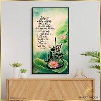 Tranh Thư Pháp Chữ Hiếu Dưỡng CD7TPHAP11716