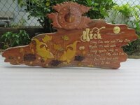 Tranh Thư Pháp Chữ Hiếu 60x117