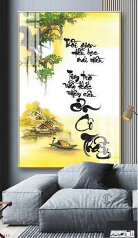 Tranh Thư Pháp Chữ Ơn Thầy Cô – V217