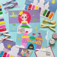 Tranh tô màu cát (19.5x13cm)