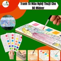 Tranh Tô Màu Nghệ Thuật Cho Bé Mideer Watercolour Painting