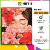 Tranh tô màu số hoá METIS Tranh Nàng thơ N011