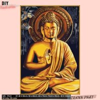 Tranh tô màu theo số DIY Tranh Phật giáo P025