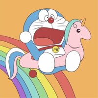 Tranh tô màu theo số❦tự làm sơn dầu kỹ thuật số hoạt hình hoạt hình leng keng mèo Doraemon quà tặng sinh nhật cho bạn gá