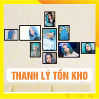 TRANH TÓC NỮ DÁN TƯỜNG GIÁ RẺ GIẢ KHUNG TTNU01