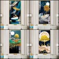 TRANH TRANG GUONG CO KHUNG GIA RE TẠI HCM CỬU NGƯ HƯƠU KIM TIỀN