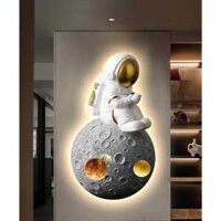 TRanh tráng gương đèn led phi hành gia