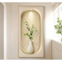 Tranh Tráng Gương Treo Tường "BÌNH HOA CÂY CẢNH" In UV 5D Cao Cấp [ Giá Xưởng - Rẻ Vô Địch ]