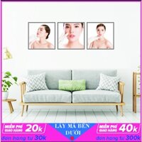 Tranh trang tri foxmech tóc - nail - mi - spa nam nữ cao cấp