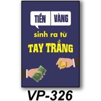 Tranh trang trí tạo động lực, tranh treo tường văn phòng giá tốt nhất hiện nay - VP-326 - 30x40