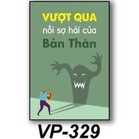 Tranh trang trí tạo động lực, tranh treo tường văn phòng giá tốt nhất hiện nay - VP-329 - 20x30