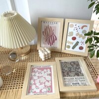 Tranh treo đơn giản khối màu hoạt hình, khung tranh trang trí tường nền, nghệ thuật treo tường lối vào, tranh treo tường ảnh, trang trí nghệ thuật, tranh nghệ thuật khung gỗ đơn giản