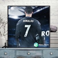 Tranh Treo Tường Bóng Đá Ronaldo Trang Trí Phòng Net, Phòng Gaming, Quán Cafe